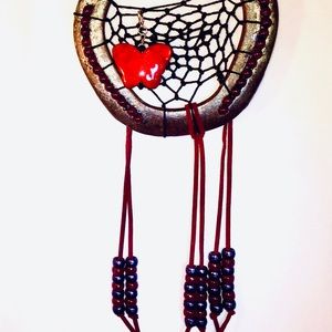 ✨🌙 Artisan, Vintage Horseshoe, Dream Catcher ✨🌙